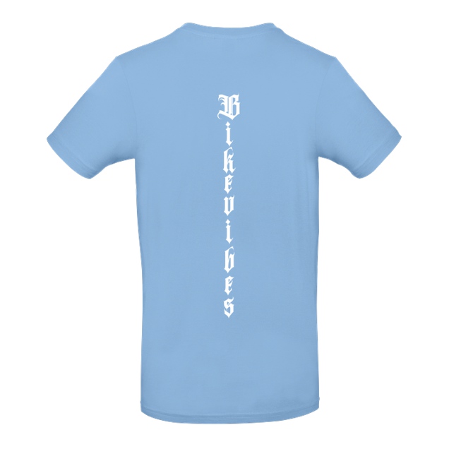Alexia - Bikevibes - Bikevibes - Collection - Definition Shirt front - T-Shirt - B&C EXACT 190 - Sky Blue