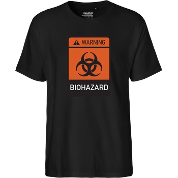 None Biohazard T-Shirt Fairtrade T-Shirt - black