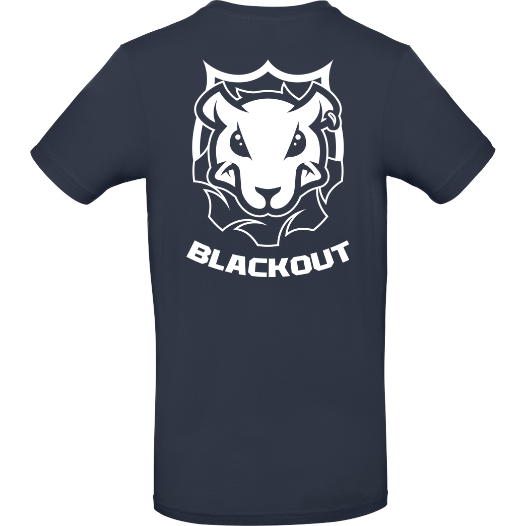 Blackout Blackout - Landratte T-Shirt B&C EXACT 190 - Navy