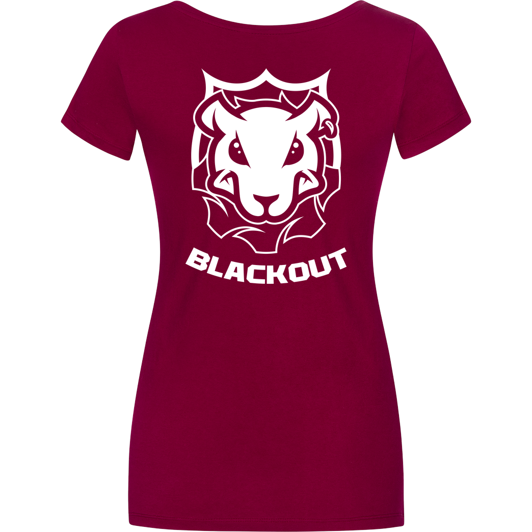 Blackout Blackout - Landratte T-Shirt Girlshirt berry