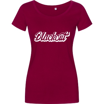 Blackout Blackout - Script Logo T-Shirt Girlshirt berry