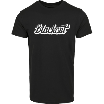 Blackout - Script Logo House Brand T-Shirt - Black