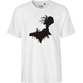 Böses Hasi Fairtrade T-Shirt - white