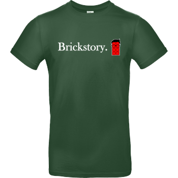 Brickstory - Original Logo B&C EXACT 190 -  Bottle Green
