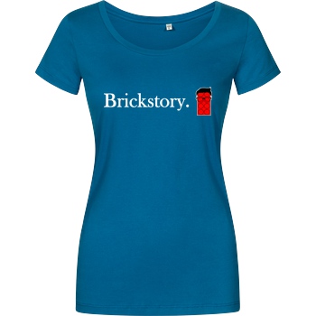 Brickstory Brickstory - Original Logo T-Shirt Girlshirt petrol