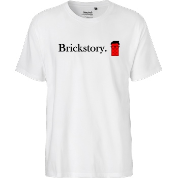 Brickstory Brickstory - Original Logo T-Shirt Fairtrade T-Shirt - white