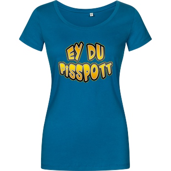 Buffkit Buffkit - Pisspott T-Shirt Girlshirt petrol