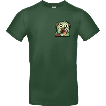 Buffkit Buffkit - Zombie T-Shirt B&C EXACT 190 -  Bottle Green