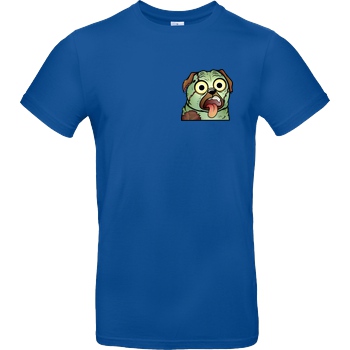 Buffkit Buffkit - Zombie T-Shirt B&C EXACT 190 - Royal Blue