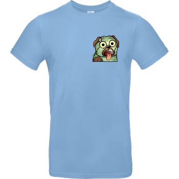 Buffkit Buffkit - Zombie T-Shirt B&C EXACT 190 - Sky Blue