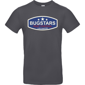 3dsupply Original Bugstars Pest Control T-Shirt B&C EXACT 190 - Dark Grey