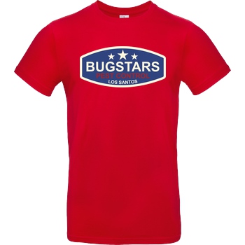 3dsupply Original Bugstars Pest Control T-Shirt B&C EXACT 190 - Red