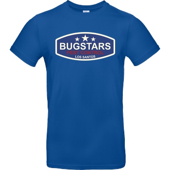 3dsupply Original Bugstars Pest Control T-Shirt B&C EXACT 190 - Royal Blue