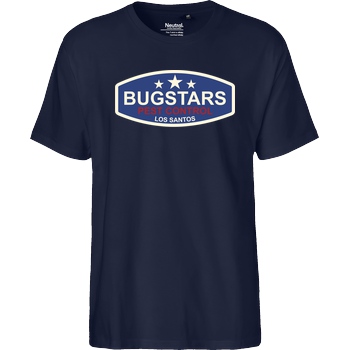 3dsupply Original Bugstars Pest Control T-Shirt Fairtrade T-Shirt - navy
