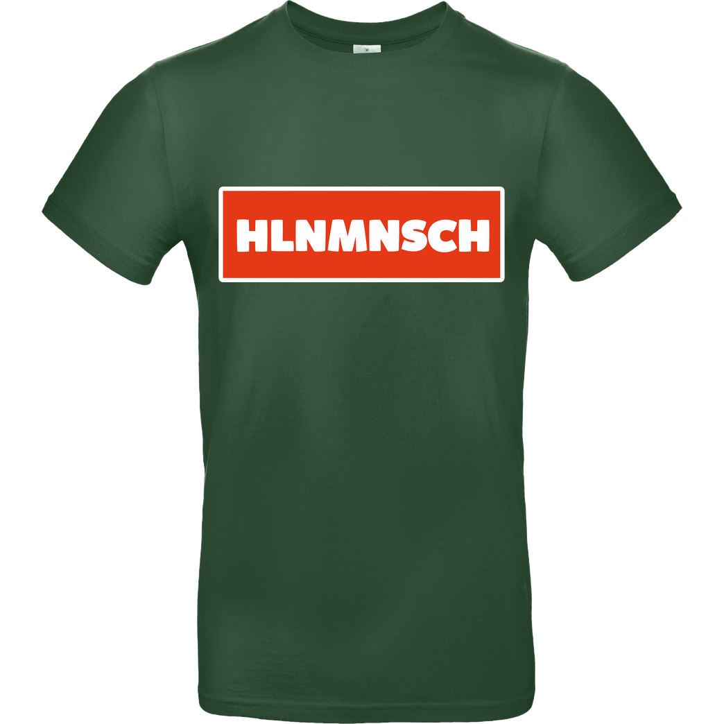 BumsDoggie BumsDoggie - HLNMNSCH T-Shirt B&C EXACT 190 -  Bottle Green