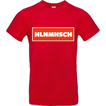 BumsDoggie BumsDoggie - HLNMNSCH T-Shirt B&C EXACT 190 - Red