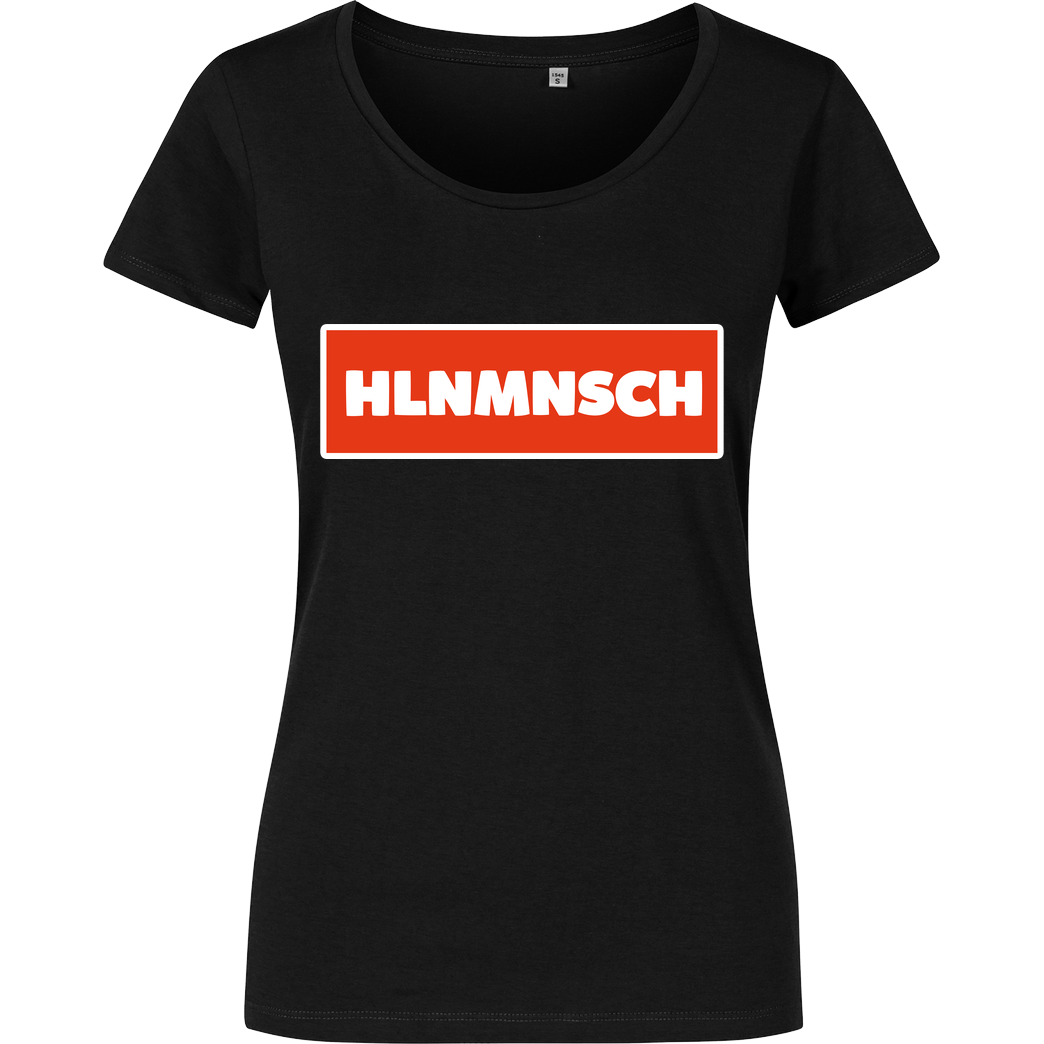 BumsDoggie BumsDoggie - HLNMNSCH T-Shirt Girlshirt schwarz