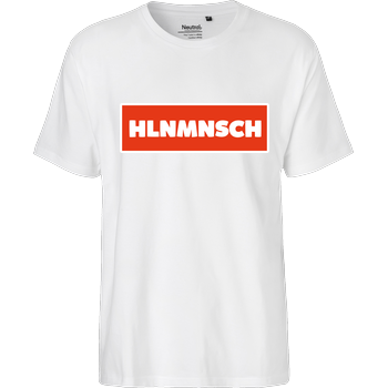 BumsDoggie - HLNMNSCH Fairtrade T-Shirt - white