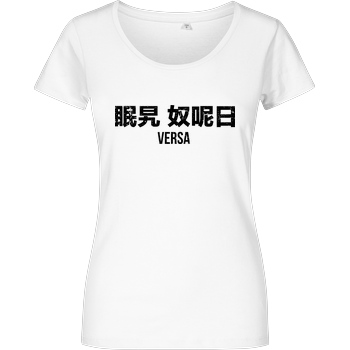 Burak Versa BurakVersa - Versa Logo T-Shirt Girlshirt weiss