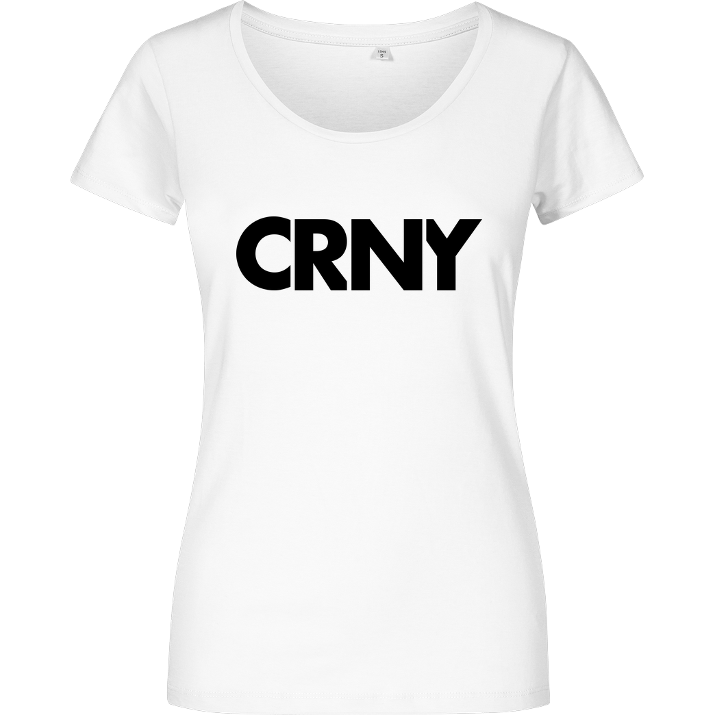 C0rnyyy C0rnyyy - CRNY T-Shirt Girlshirt weiss