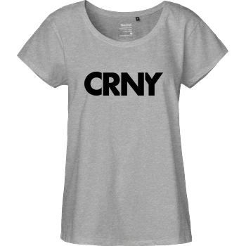 C0rnyyy C0rnyyy - CRNY T-Shirt Fairtrade Loose Fit Girlie - heather grey