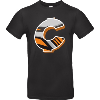 C0rnyyy C0rnyyy - Logo T-Shirt B&C EXACT 190 - Black