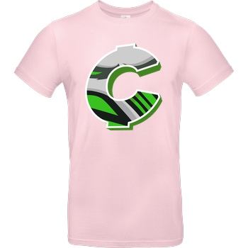 C0rnyyy C0rnyyy - Logo T-Shirt B&C EXACT 190 - Light Pink