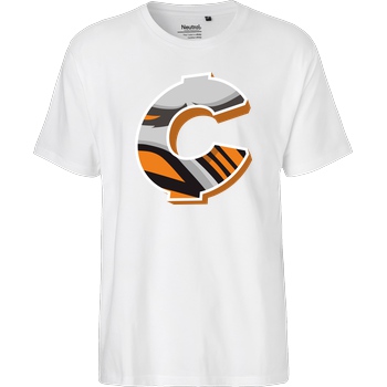 C0rnyyy C0rnyyy - Logo T-Shirt Fairtrade T-Shirt - white