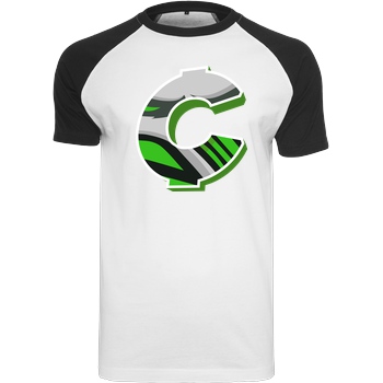 C0rnyyy C0rnyyy - Logo T-Shirt Raglan Tee white