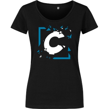 C0rnyyy C0rnyyy - Shattered Logo T-Shirt Girlshirt schwarz