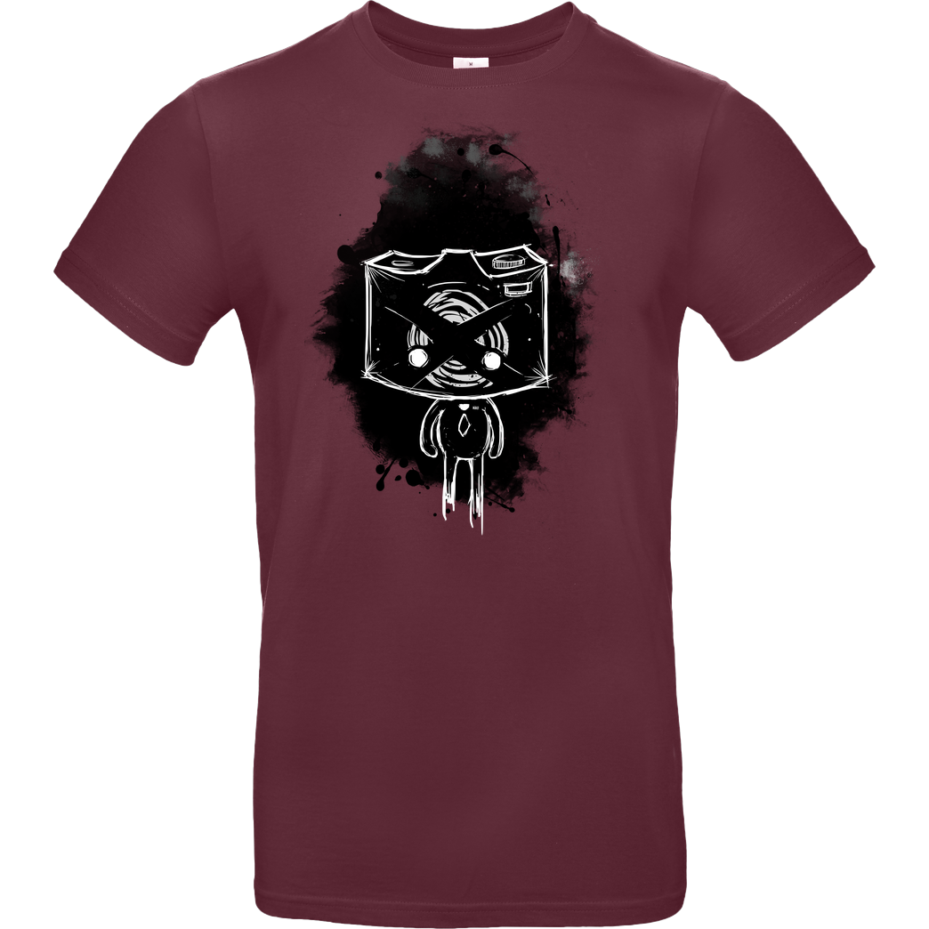FilmenLernen.de Cam-Zombie T-Shirt B&C EXACT 190 - Burgundy