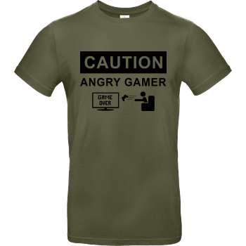 Caution! Angry Gamer B&C EXACT 190 - Khaki