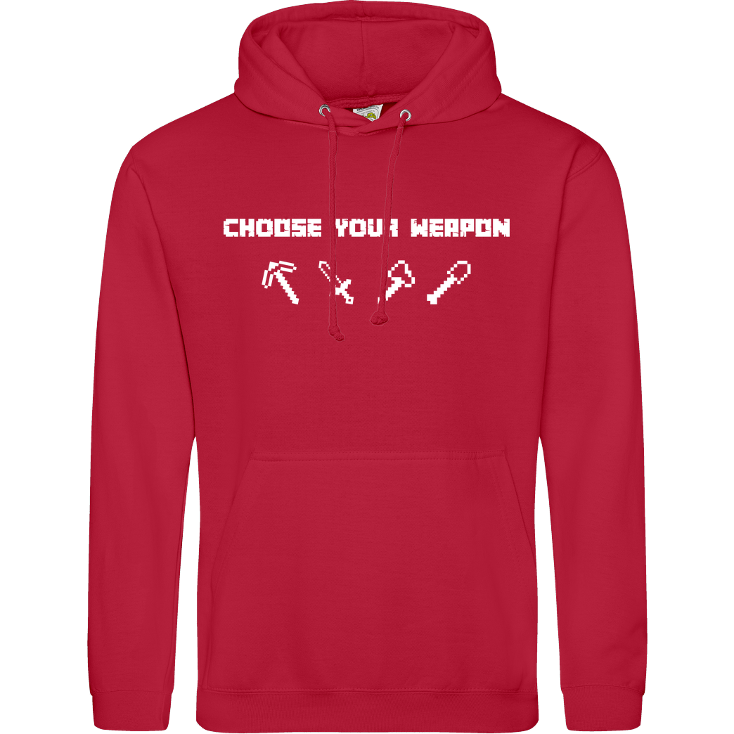 bjin94 Choose Your Weapon MC-Edition Sweatshirt JH Hoodie - red