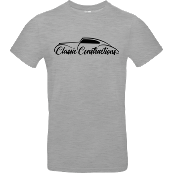 Classic Constructions - Logo B&C EXACT 190 - heather grey