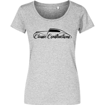 Classic Constructions Classic Constructions - Logo T-Shirt Girlshirt heather grey