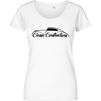 Classic Constructions Classic Constructions - Logo T-Shirt Girlshirt weiss