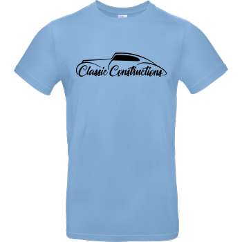 Classic Constructions - Logo B&C EXACT 190 - Sky Blue