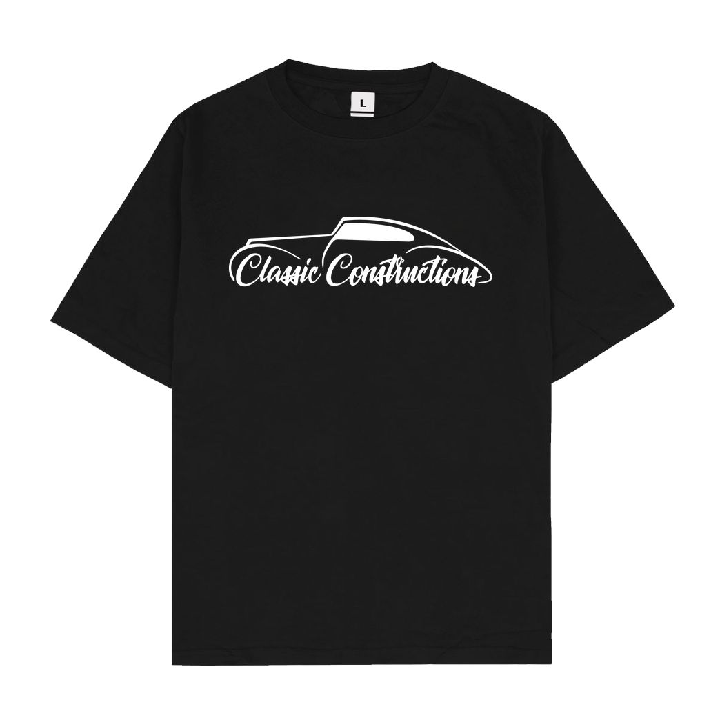 Classic Constructions Classic Constructions - Logo T-Shirt Oversize T-Shirt - Black