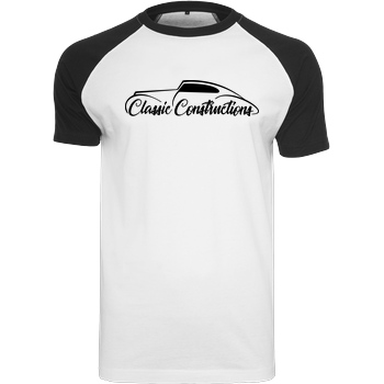 Classic Constructions Classic Constructions - Logo T-Shirt Raglan Tee white