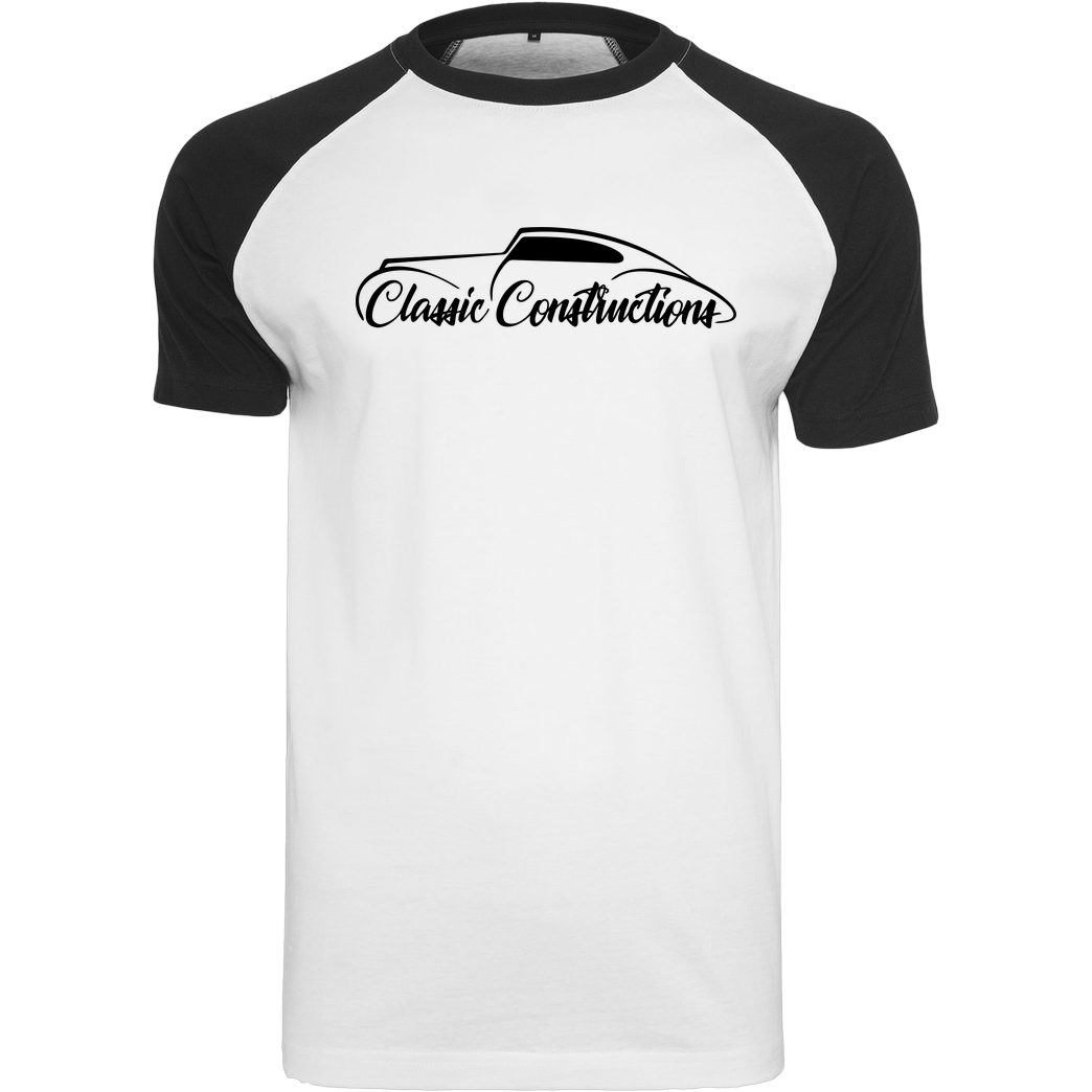 Classic Constructions Classic Constructions - Logo T-Shirt Raglan Tee white
