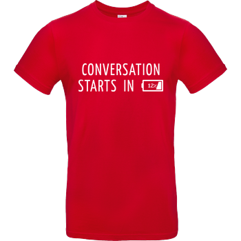 Conversation Starts in 12% B&C EXACT 190 - Red