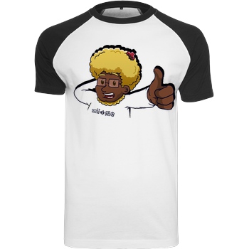 Cornel Cornel - Cornel T-Shirt Raglan Tee white