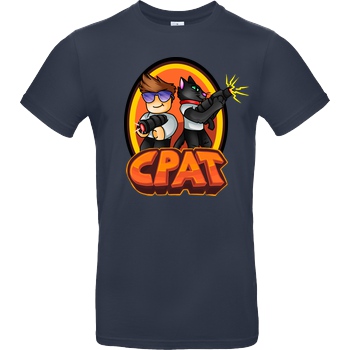 CPat CPat - Crew T-Shirt B&C EXACT 190 - Navy