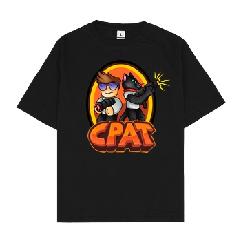 CPat CPat - Crew T-Shirt Oversize T-Shirt - Black
