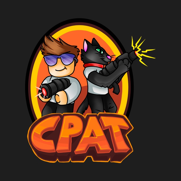 CPat - CPat - Crew - T-Shirt - B&C EXACT 190 - Black