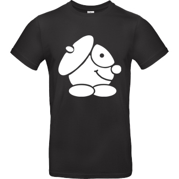 Divimove DailyKnoedel - Lumpi T-Shirt B&C EXACT 190 - Black