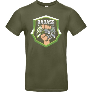 Danny Jesden Danny Jesden - Gamer T-Shirt B&C EXACT 190 - Khaki