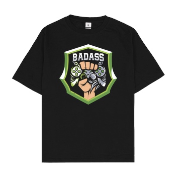 Danny Jesden Danny Jesden - Gamer T-Shirt Oversize T-Shirt - Black