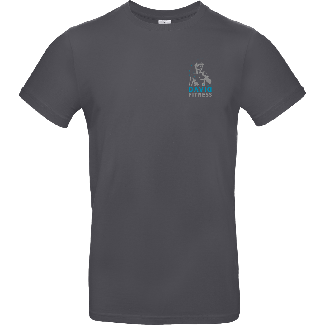 DAVID Fitness DAVID FITNESS COLLECTION T-Shirt B&C EXACT 190 - Dark Grey