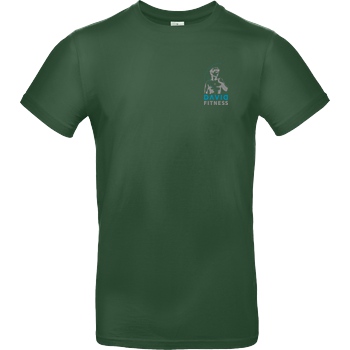 DAVID Fitness DAVID FITNESS COLLECTION T-Shirt B&C EXACT 190 -  Bottle Green